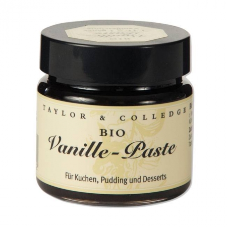 Taylor & Colledge Vanilla Bean / Vanille Schoten Paste - 65g Glas
