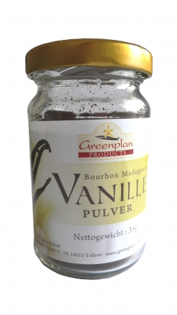 Vanille Bourbon Madagascar gemahlen - Vanille Pulver - 35 g