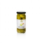Grüne Oliven, gefüllt mit Mandeln, in Lake, ANEMOS, 227g